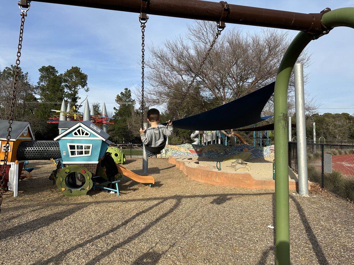 Swings at Playground Fantastico